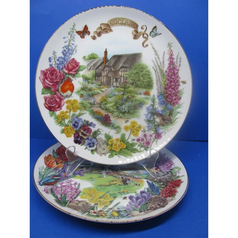 Reco English Country Garden And Dutch Country Garden 9 1/4